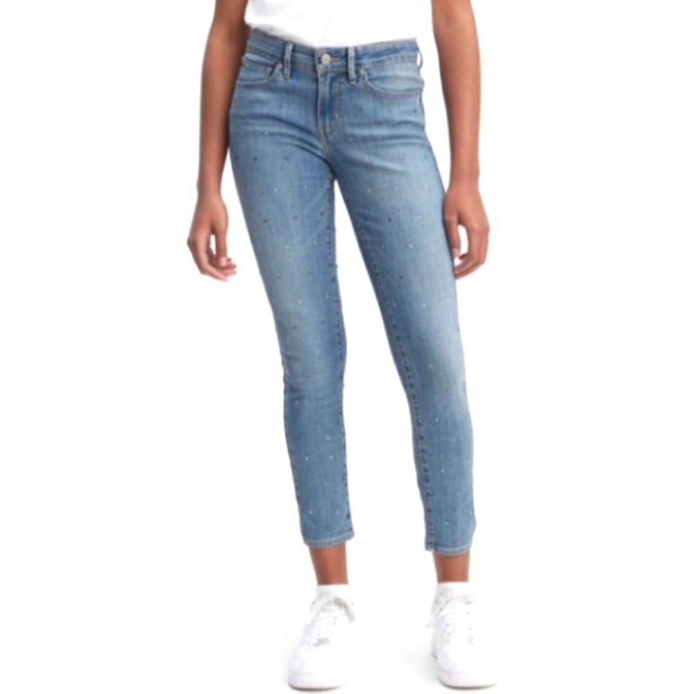 NWT Levi’s Studded Skinny Ankle Jeans